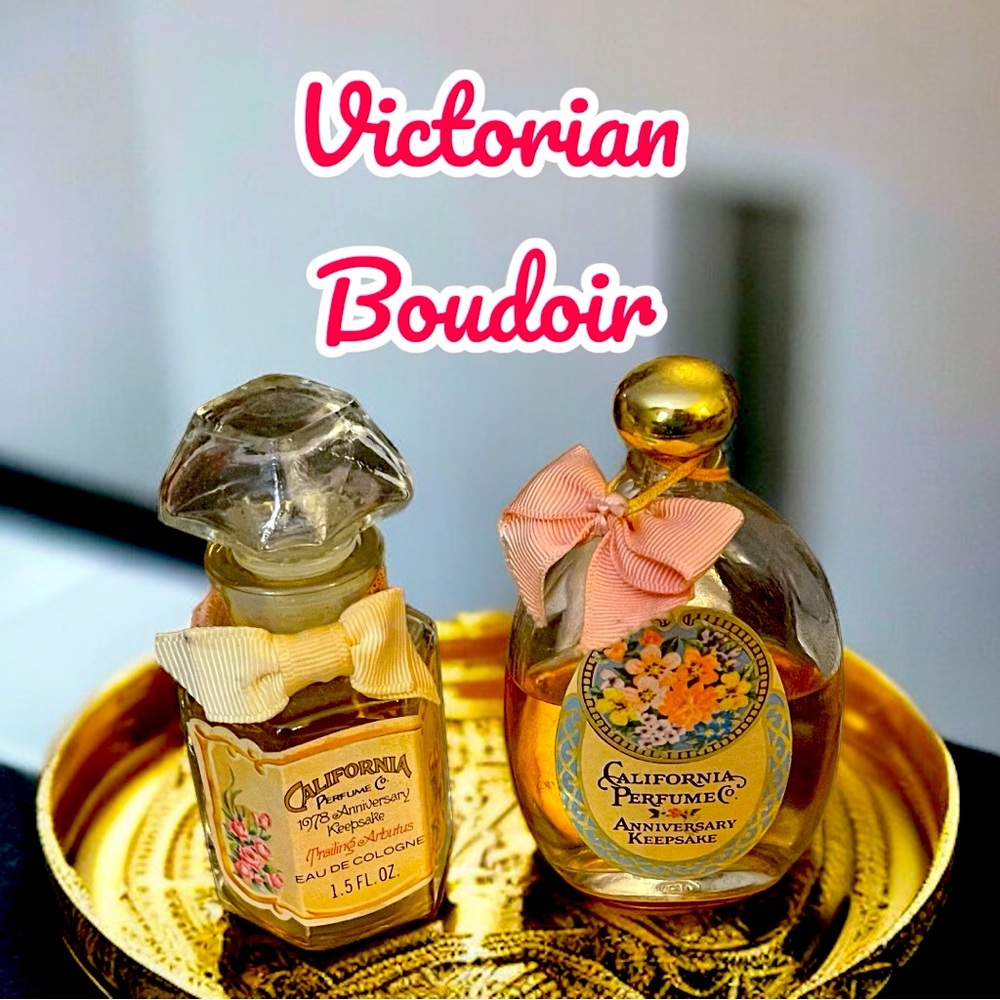 Victorian Boudoir ✨ Shabby Chic California Perfume Anniversary Keepsake Perfume